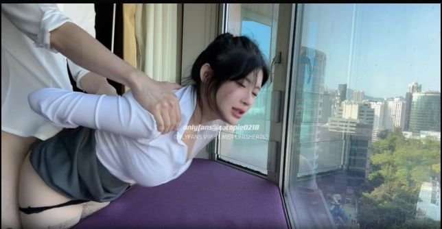 OLF_cocopie0218 สาวสวยนมบึ้ม โดนจับเยสริมหน้าต่าง